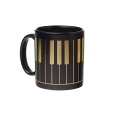 Mug Keyboard Black & Gold